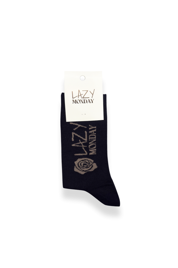 Lazy Monday socks navy blue onesize LM022