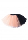 Navy blue, lavander, pink and white tulle skirt FW18139
