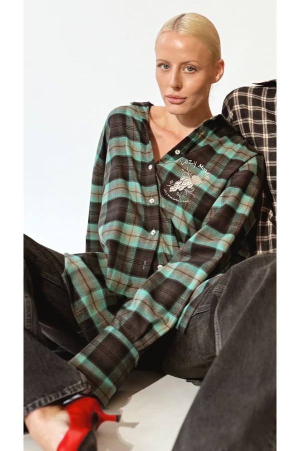 Tina green matcha shirt 0389_LM003