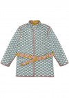 Jacket quilted fabric with print SS23127