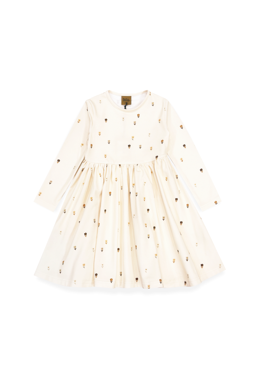 Dress with small flower all-over print 0314_F25333