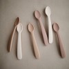 Mushie Silicone Feeding Spoons 2-Pack - Blush/Shifting Sand 2360274