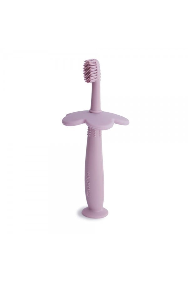 Mushie Flower Training Toothbrush Soft Lilac 2530442