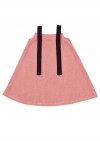 Dress sleevless pink linen SS19078