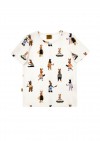 Top off-white with bunny print SS24422