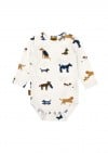 Body off-white with dog print SS24220