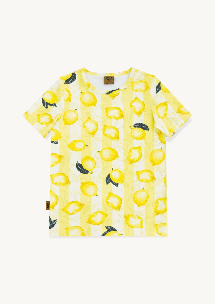 Top with allover lemon print KLA24003