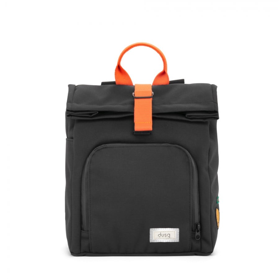 Mini Bag / Canvas / Night Black - Fresh Orange 10009.002.007.001