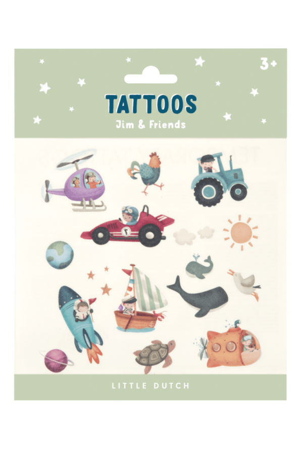 Little Dutch Tattoos  ́Jim & Friends ́ LD370138