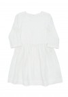 White linen dress SS180124