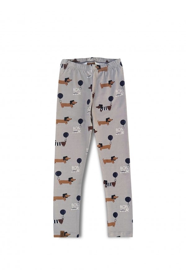 Leggings with all-over dog print 0136_F25197