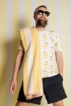 Top with lemons print for male SS23253