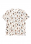 Top with gingerbread print for male FW22411
