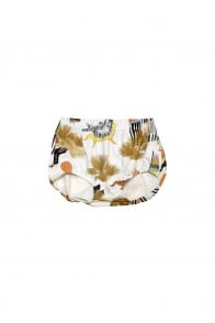 Bloomers with white animal print