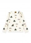 Top with all-over festive print 0108_F25249