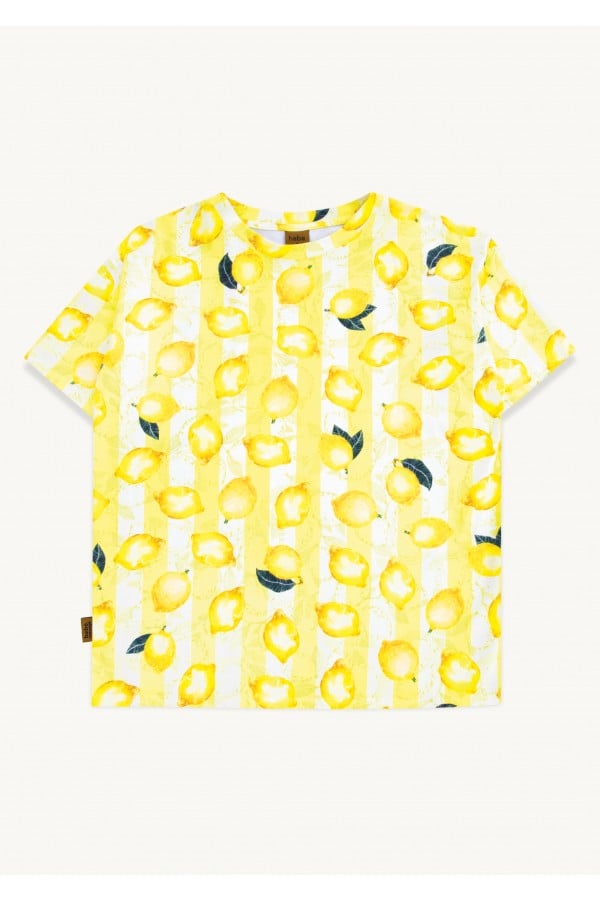 Top with allover lemon print for female KLA24005