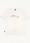 Top off-white with the summer solstice embroidery for men LIGO2422