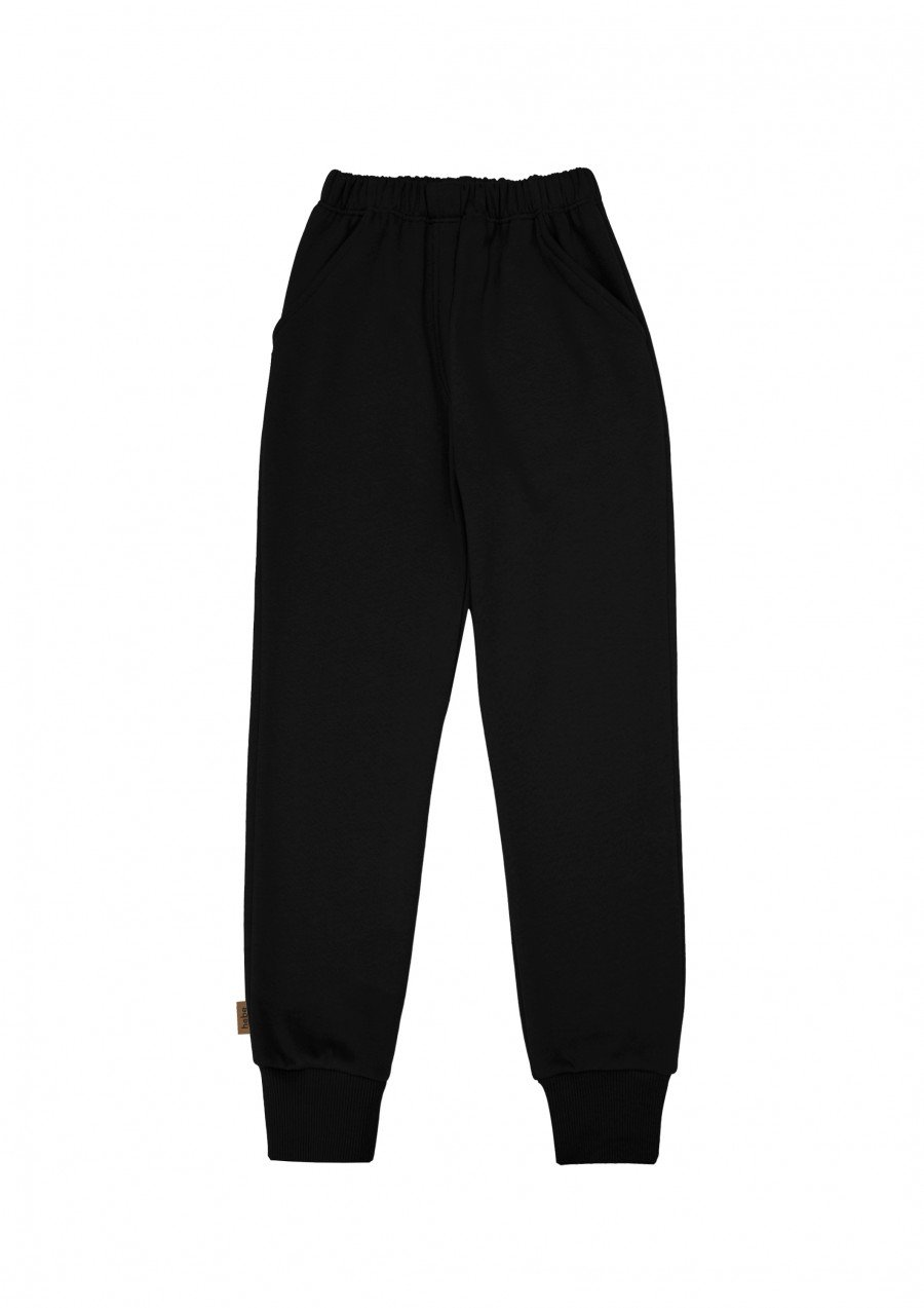 Sweatpants black for adults FW23033