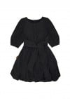 Dress black with bow FW23291L