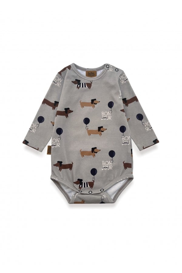 Body with all-over dog print 0159_F25194