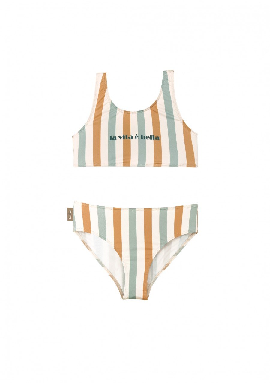 Swimsuit with stripes SS23264