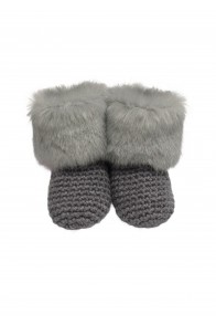 Karla boots light grey 0-6months