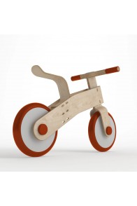 Choppy wooden balance bike brown
