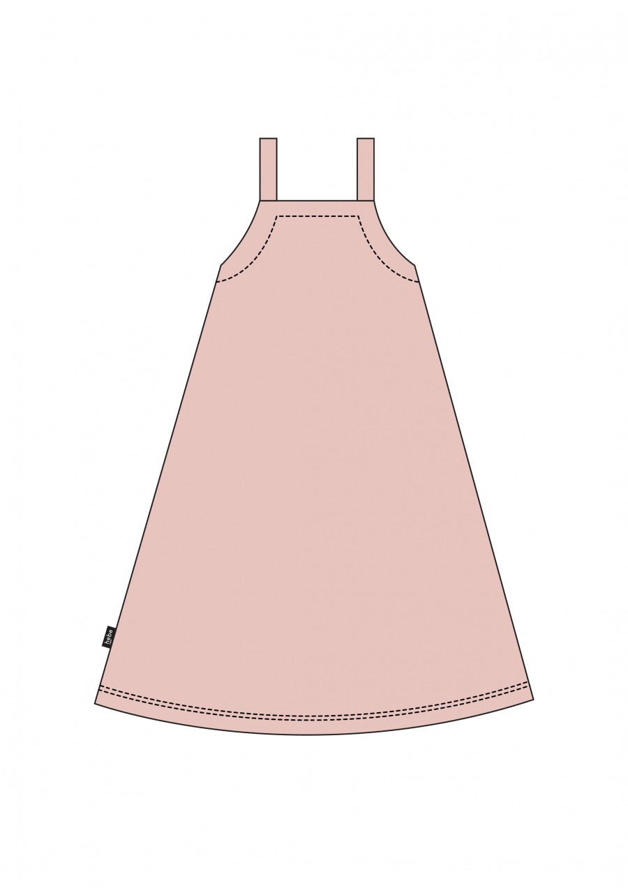 Strap dress pink TC067P