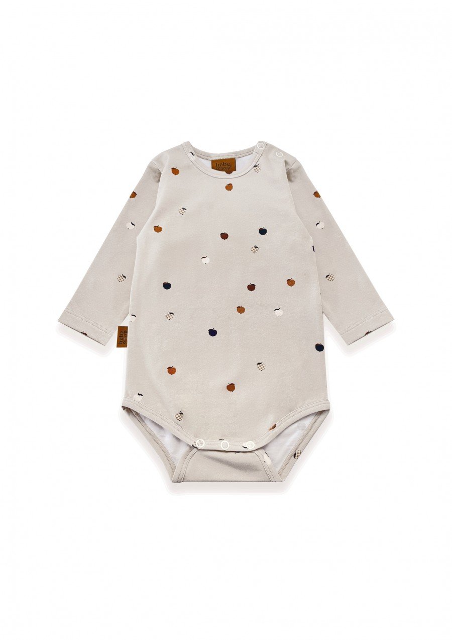 Body with all-over small apple print 0159_F25172