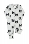 Grey romper with cats FW18083