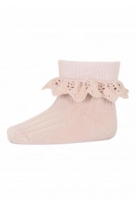 LEA socks lace Rose Dust