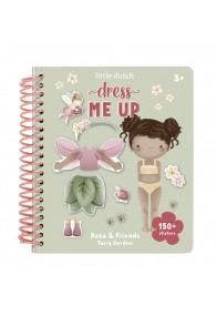 Little Dutch Dress me up book Rosa & FriendsFairy Garden