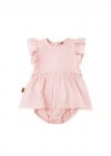 Body dress pink muslin SS24166