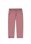 Pants pink checkered FW21074L
