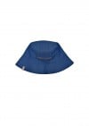 Sun hat blue denim with embroidery SS23021