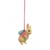 Bunny with a backpack necklace POP27