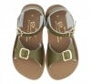 Salt-Water Surfer olive sandals, child 1716C