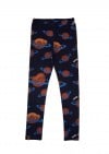 Leggings with allover planet print FW24052