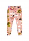 Warm pants with pink animal print SS21134L