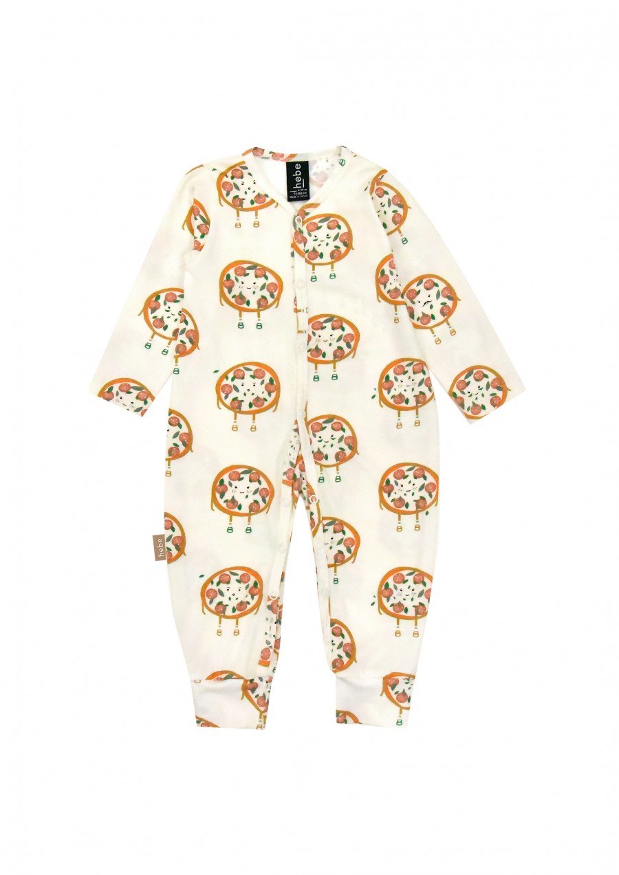 Romper with pizza print SS23063