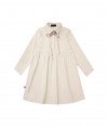 Ivory dress with frill FW20096L