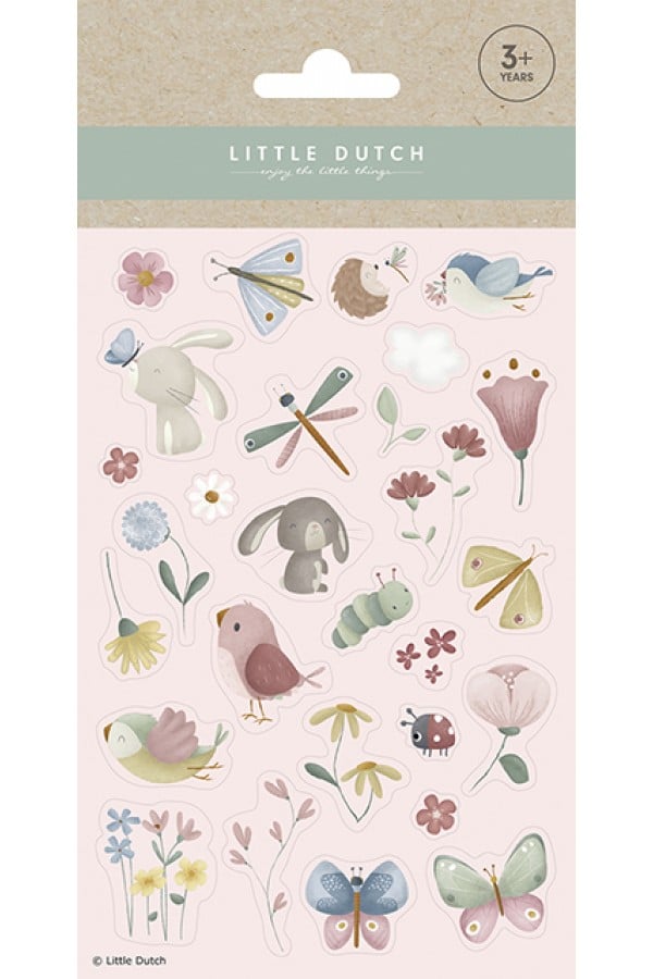 Sticker sheet Flowers & Butterflies LD100728