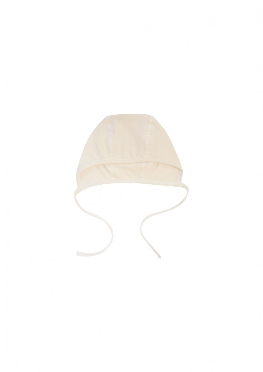 Hat for newborn beige TC001L