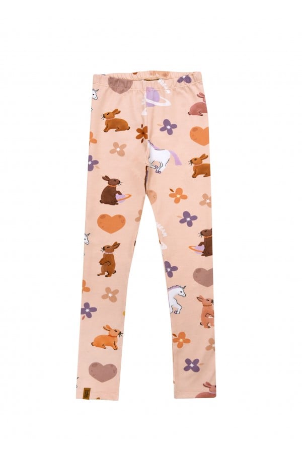 Leggings with allover unicorn print FW24118