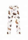 Leggings with allover cat and dog print FW24033