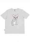Top grey with dog for adults SS19211