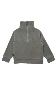 Kids sweater fleece light grey