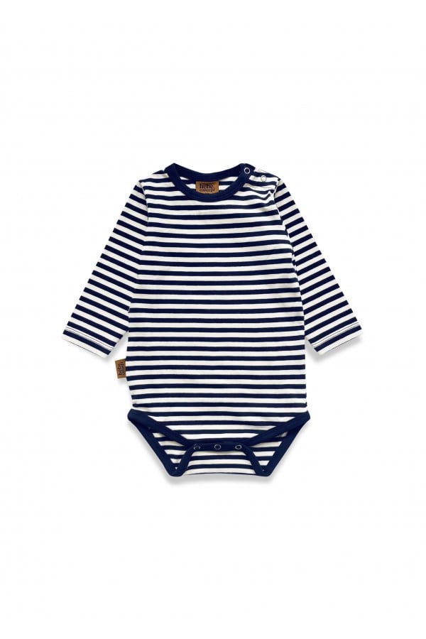 Striped body navy blue/white stripes 0159_F25020
