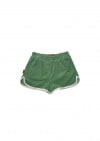 Shorts green terry loop 0126_S25125