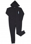 Boys jumpsuite anthracite grey with embroidery FW19113L
